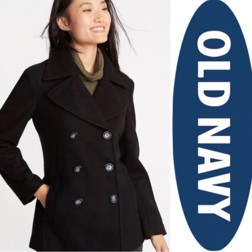 NWOT- Old Navy Soft-Brushed Peacoat for Women